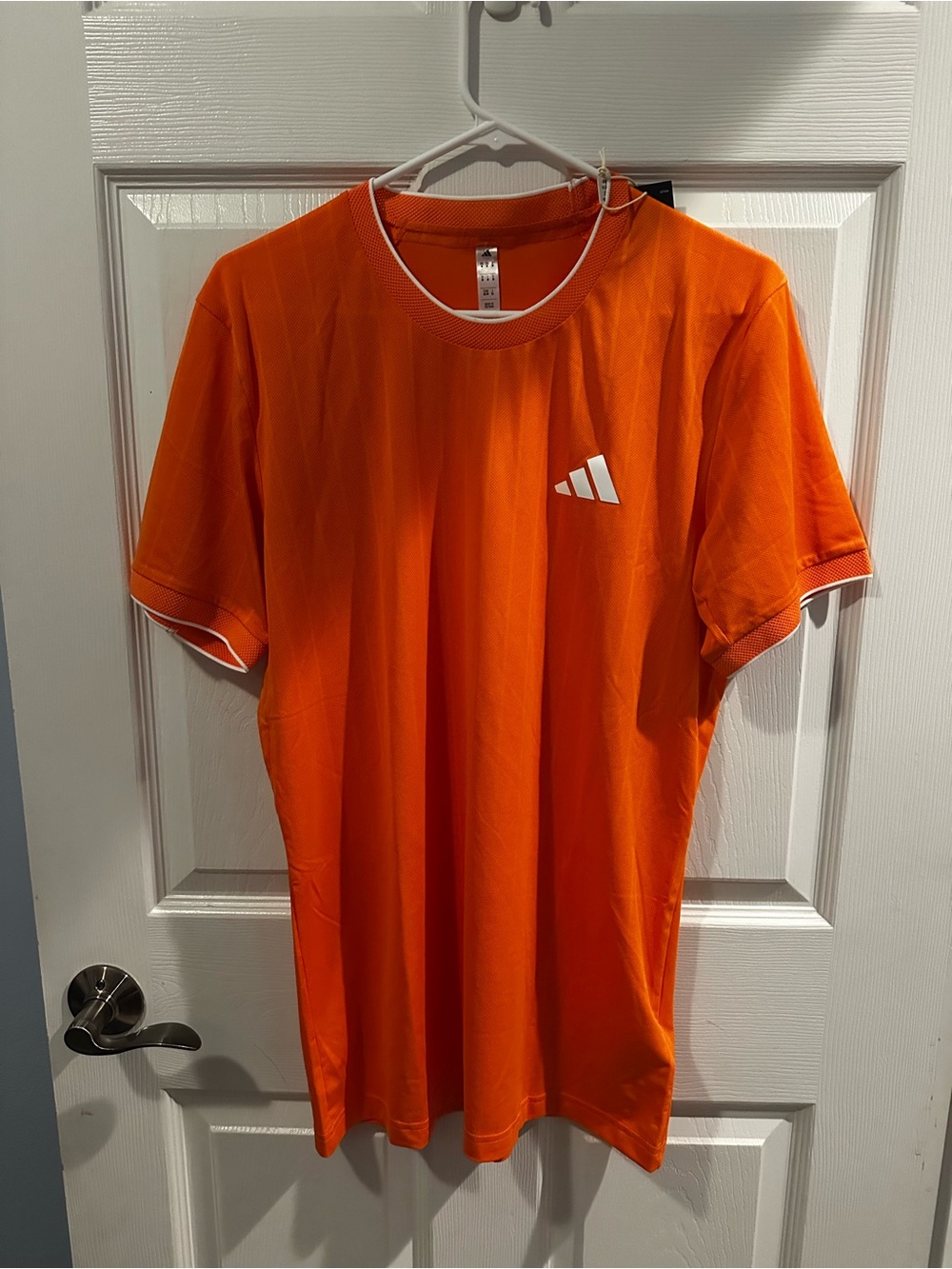 adidas Rafael Jodar Pro Tennis Shirt Men’s M Orange NWT KH0042 $70